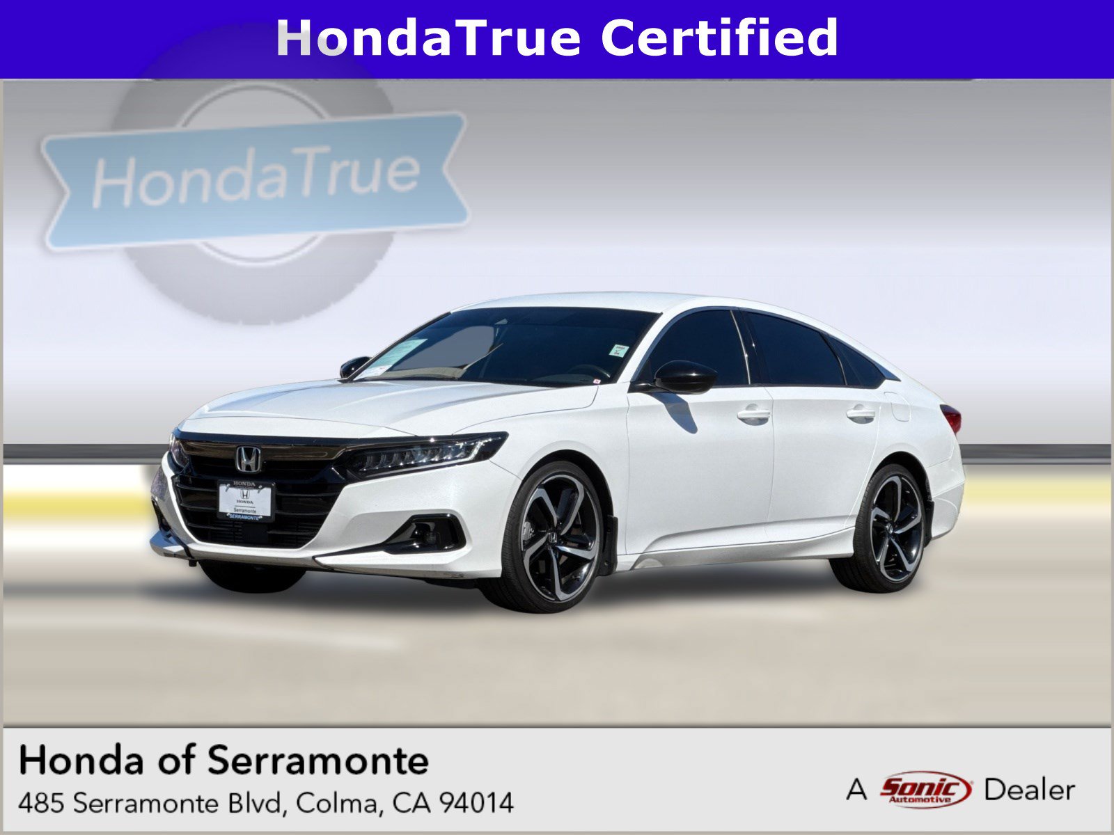 Certified 2022 Honda Accord Sport