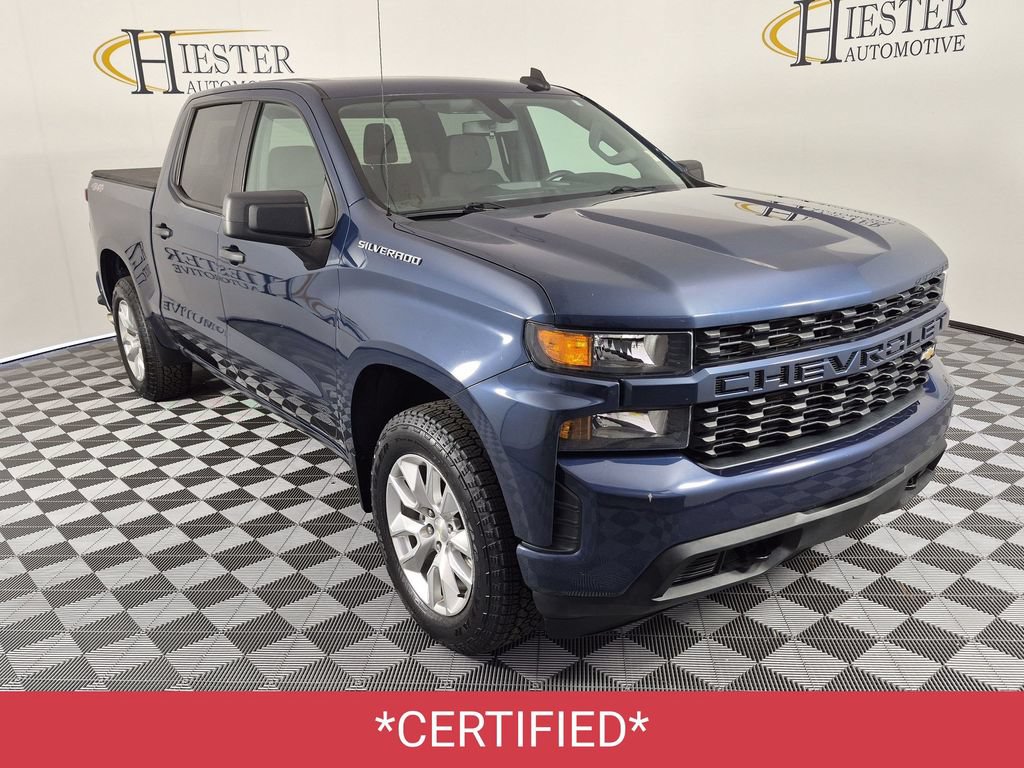 Certified 2020 Chevrolet Silverado 1500 Custom w/ Custom Value Package AWD/4WD image 2