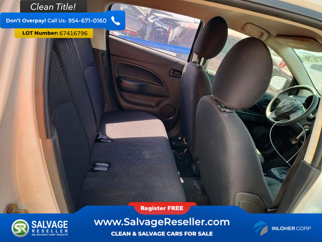 Used 2015 Mitsubishi Mirage DE FWD image 13