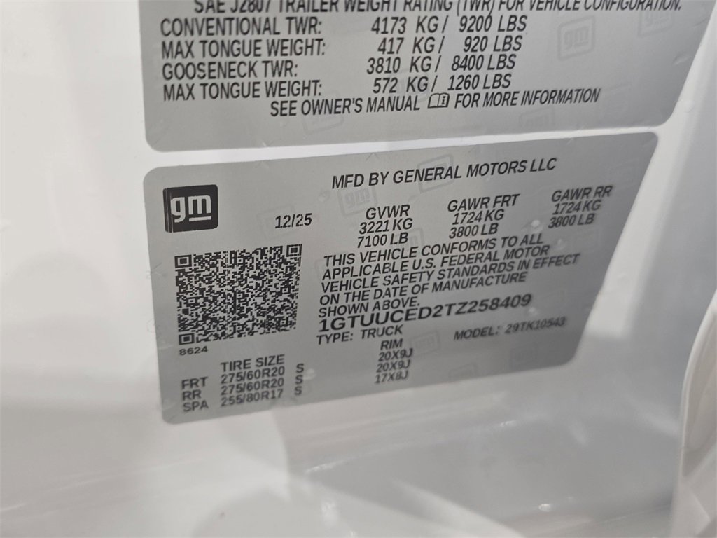 New 2026 GMC Sierra 1500 Elevation image 34