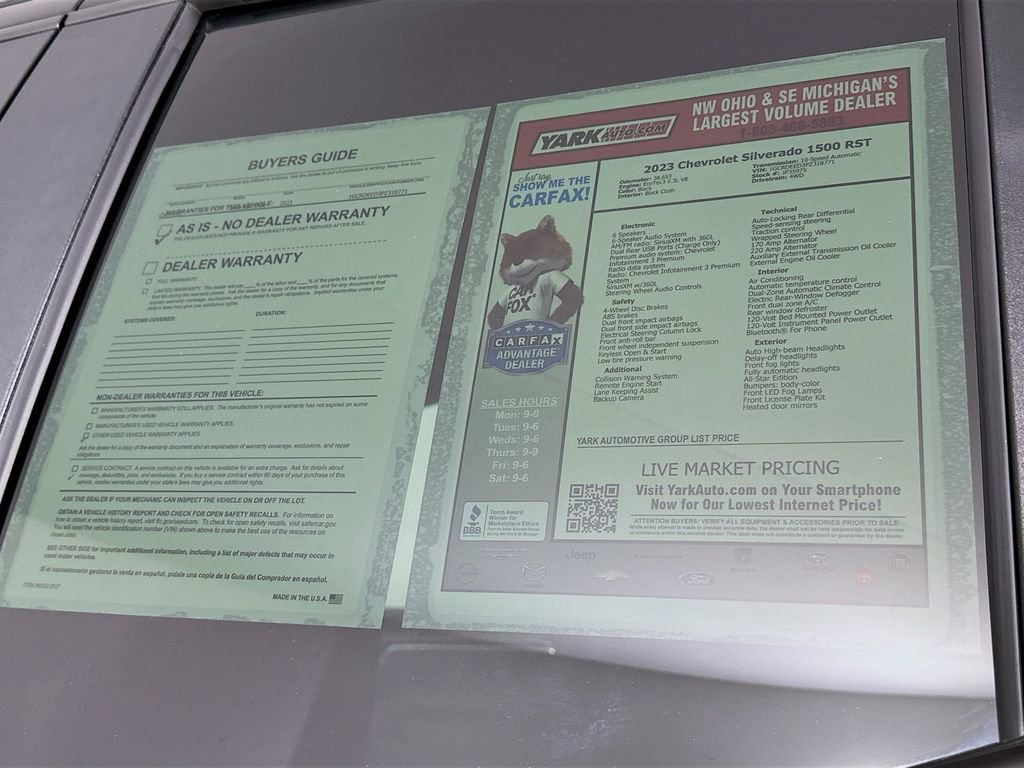 Used 2023 Chevrolet Silverado 1500 RST image 14