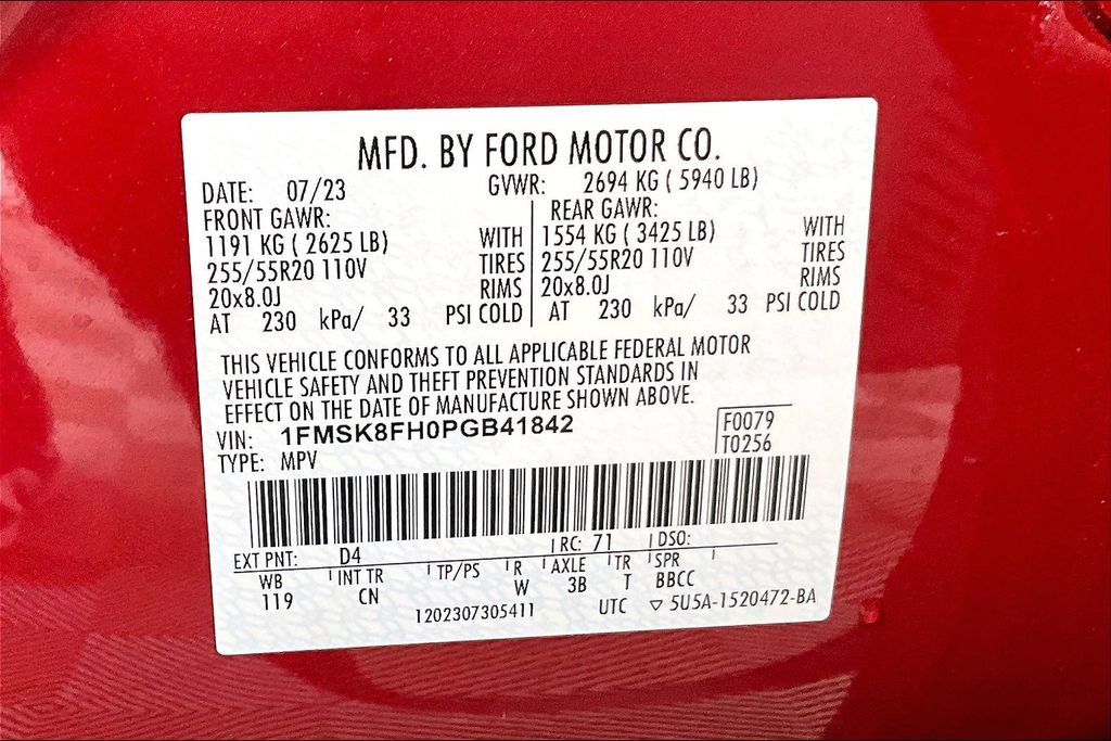 Used 2023 Ford Explorer Limited image 31