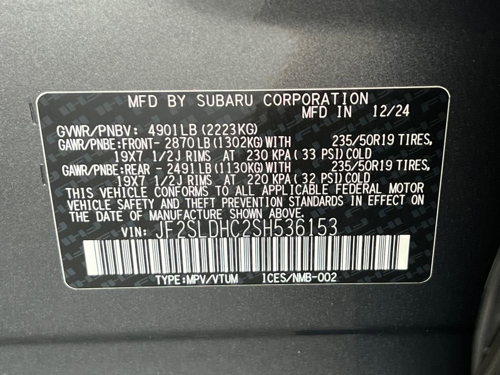 Certified 2025 Subaru Forester Sport w/ Popular Package #1 image 34