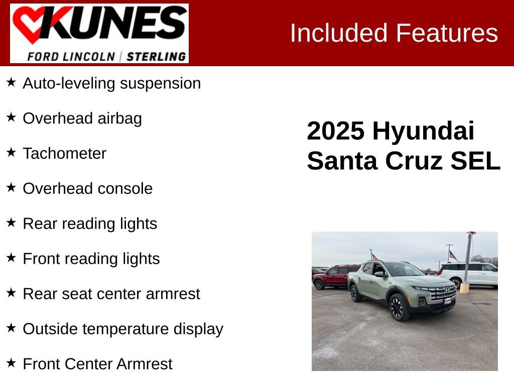 Used 2025 Hyundai Santa Cruz SEL image 3