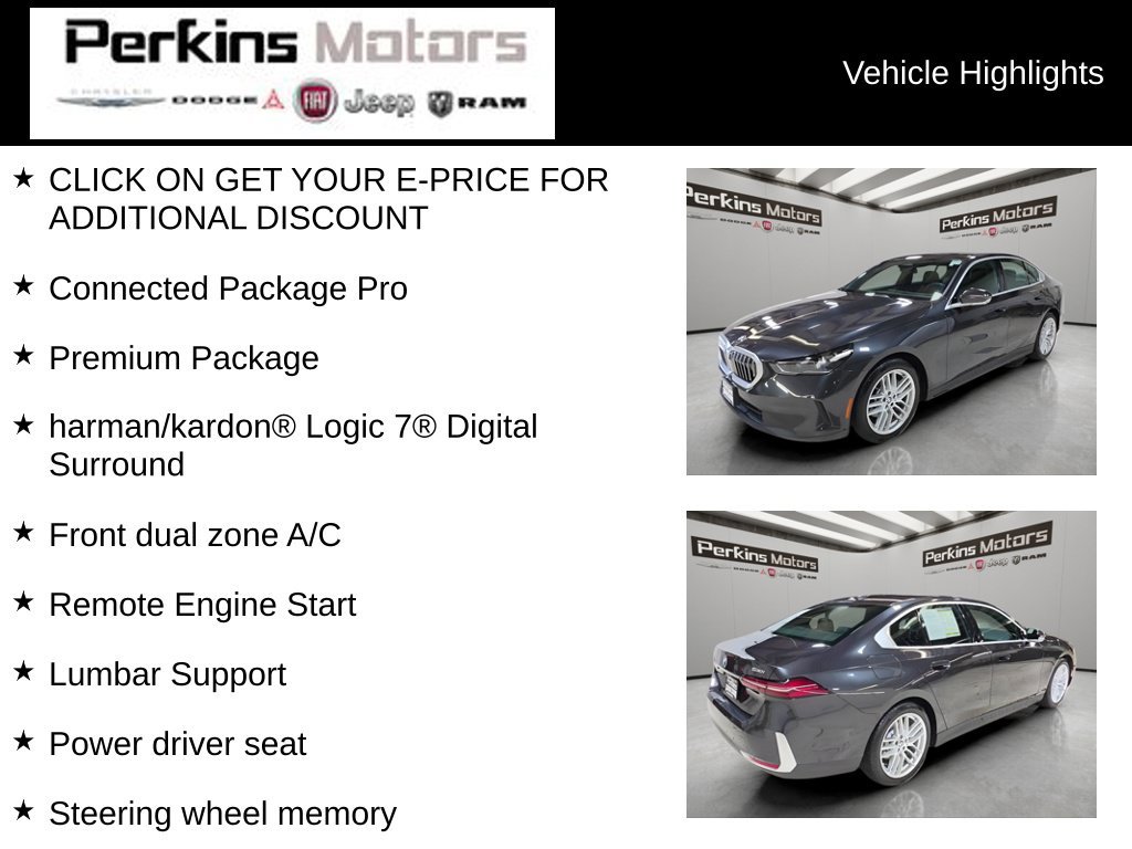Used 2024 BMW 530i xDrive AWD/4WD image 7