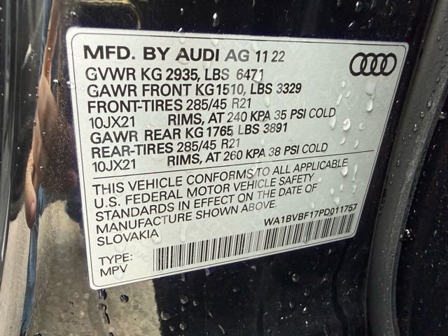 Used 2023 Audi Q8 Premium Plus w/ Premium Plus Package image 12