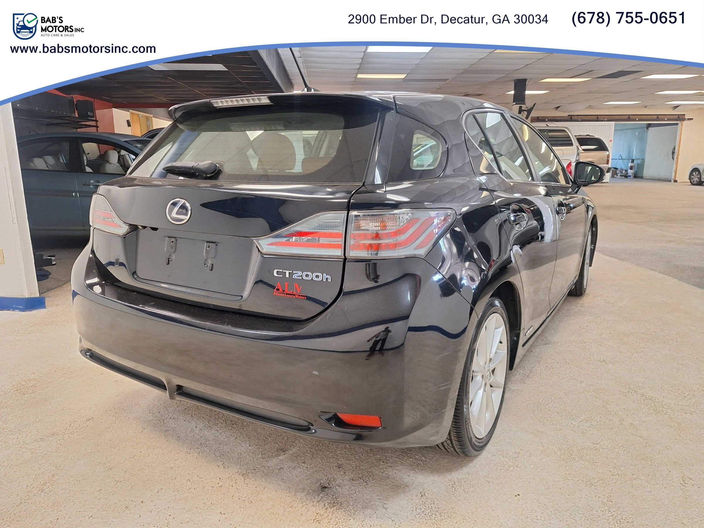 Used 2013 Lexus CT 200h w/ Premium Pkg w/Navigation FWD image 9