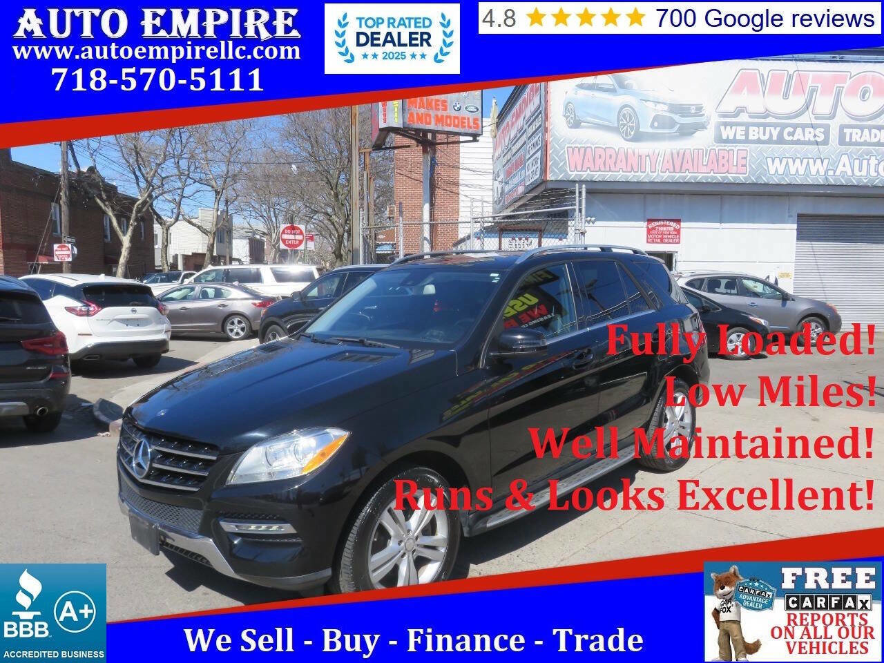 Used 2015 Mercedes-Benz ML 350 4MATIC image 1