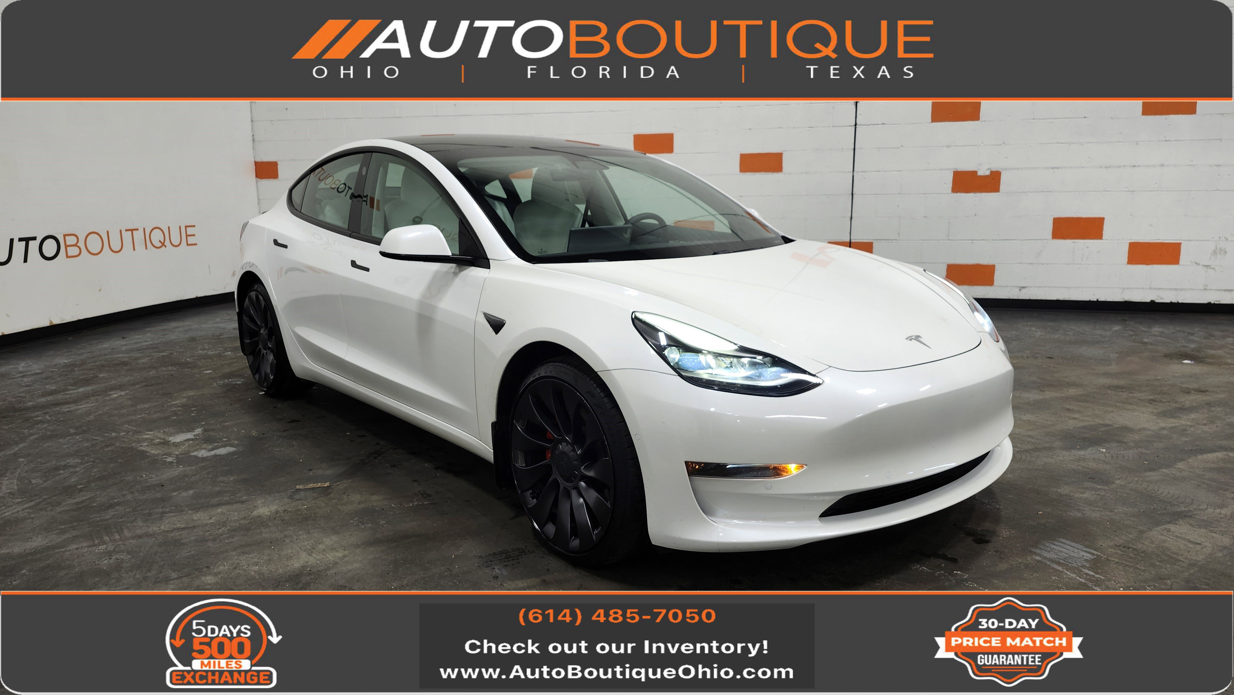 Used 2021 Tesla Model 3 Performance