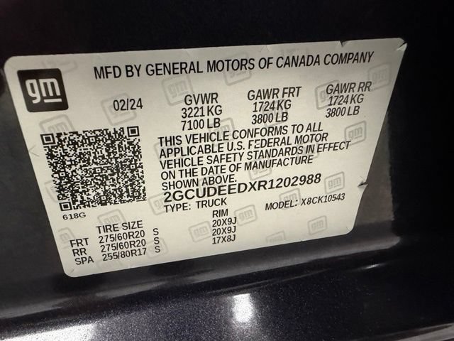 Certified 2024 Chevrolet Silverado 1500 RST w/ All Star Edition Plus AWD/4WD image 22