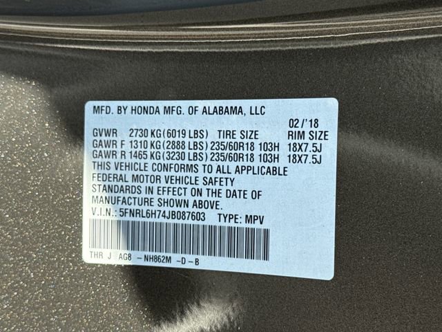 Used 2018 Honda Odyssey EX-L image 42