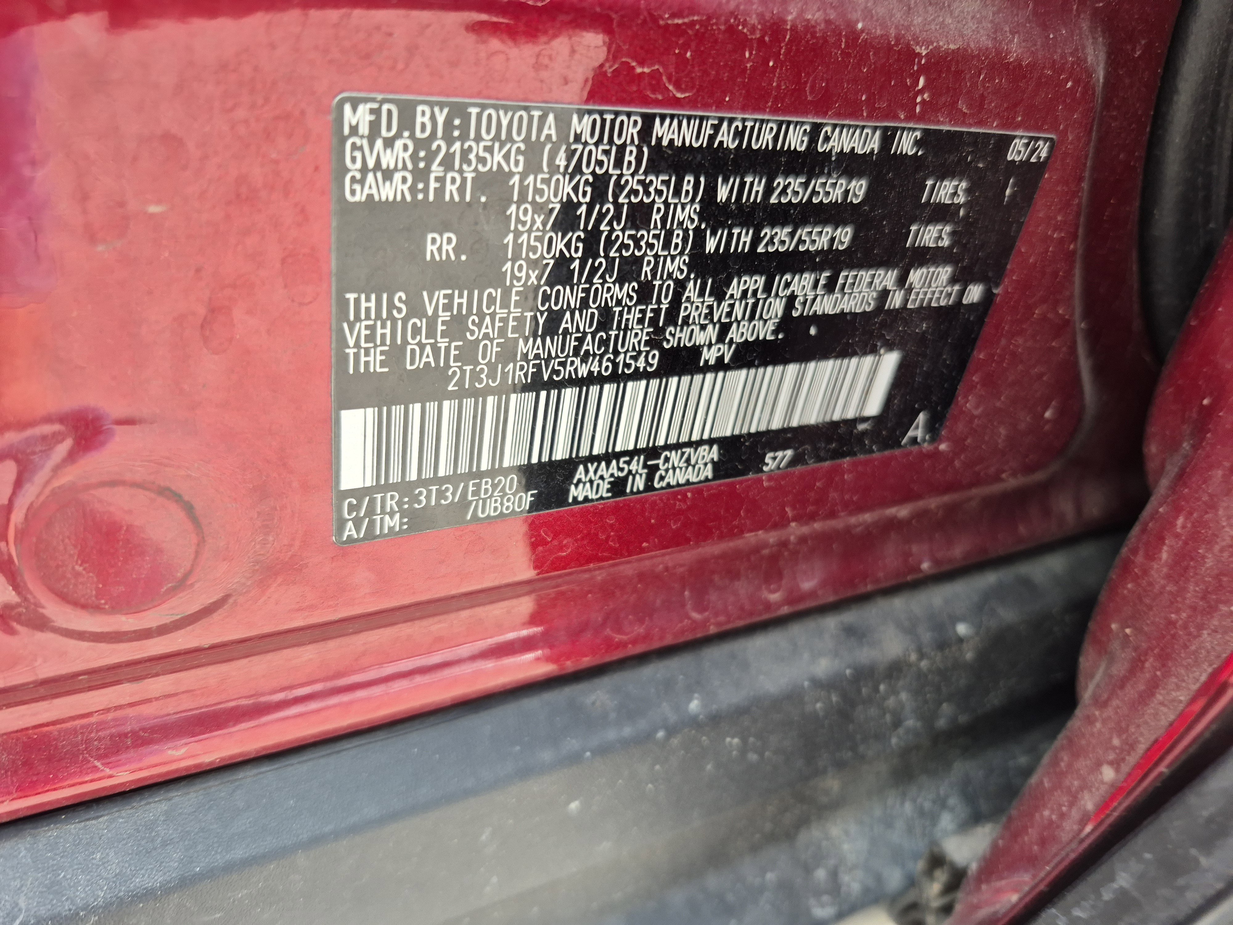 Used 2024 Toyota RAV4 Adventure AWD/4WD image 25