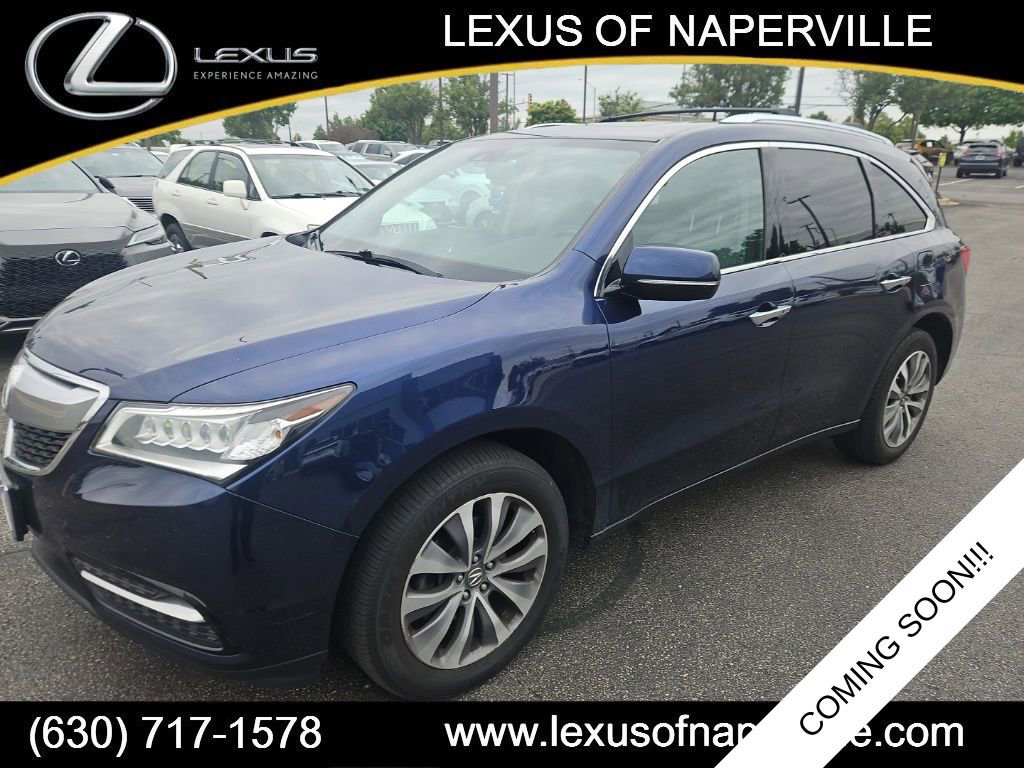 Used 2015 Acura MDX SH-AWD w/ Technology Package image 1