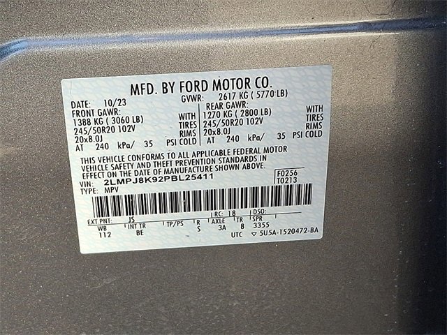 Certified 2023 Lincoln Nautilus Reserve image 25