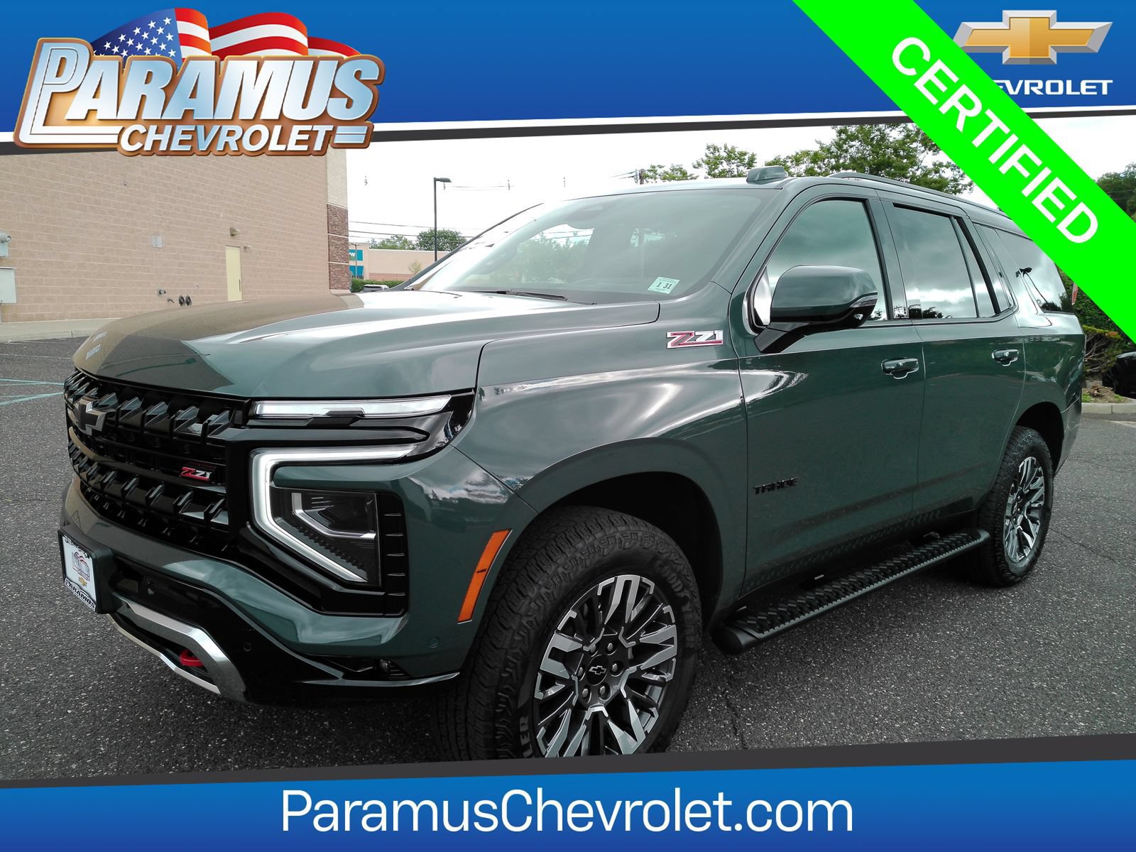 Certified 2026 Chevrolet Tahoe Z71 w/ Z71 Off-Road Package