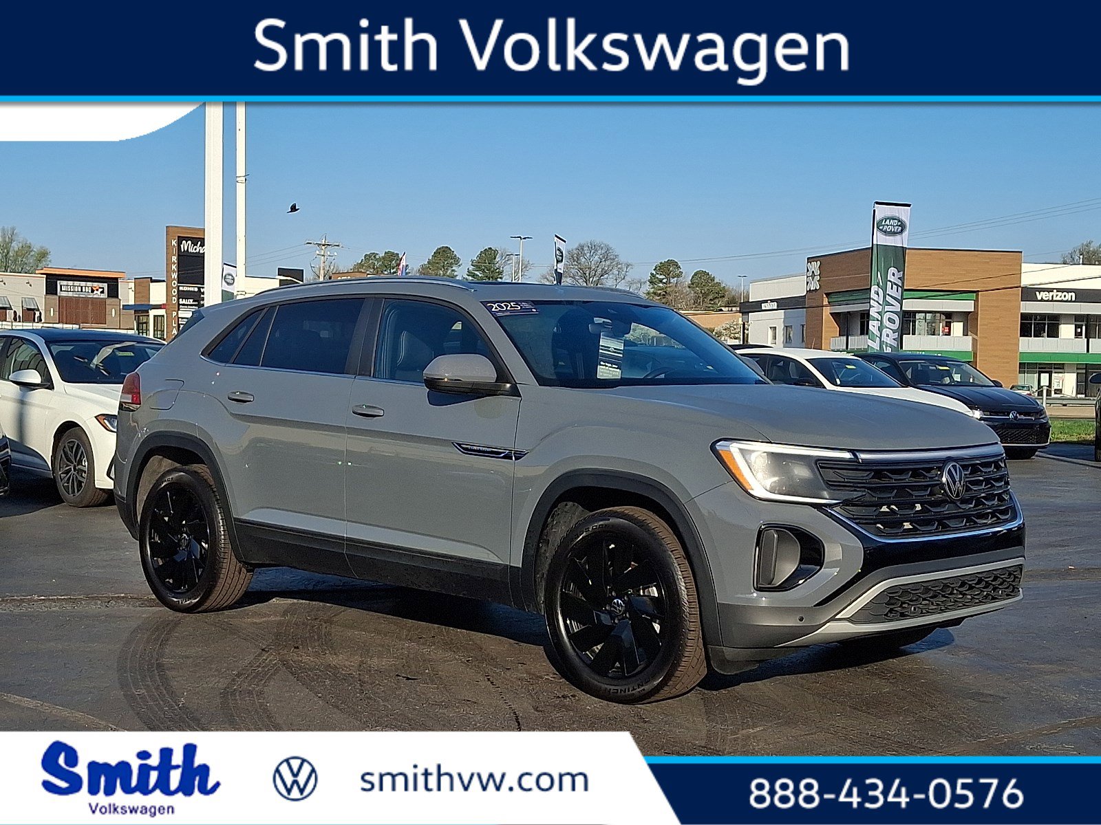 Certified 2025 Volkswagen Atlas Cross Sport SE w/ Panoramic Sunroof Package