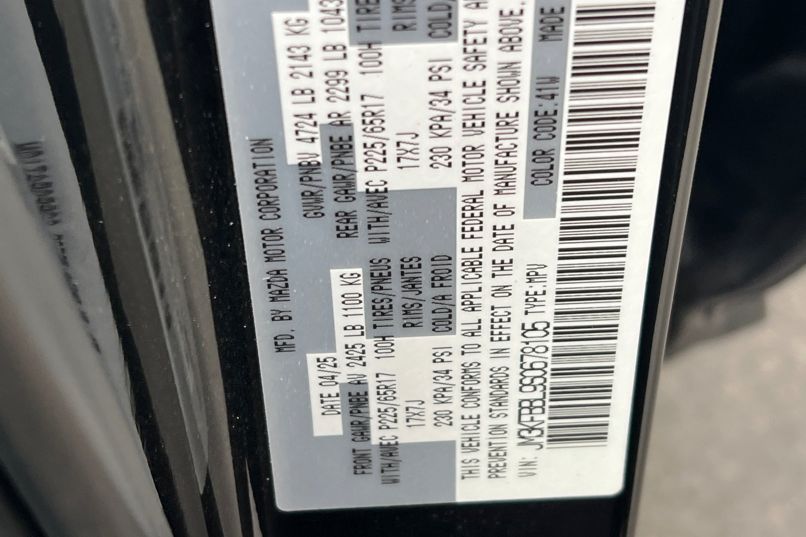 Used 2025 MAZDA CX-5 AWD 2.5 S w/ Select Package image 32