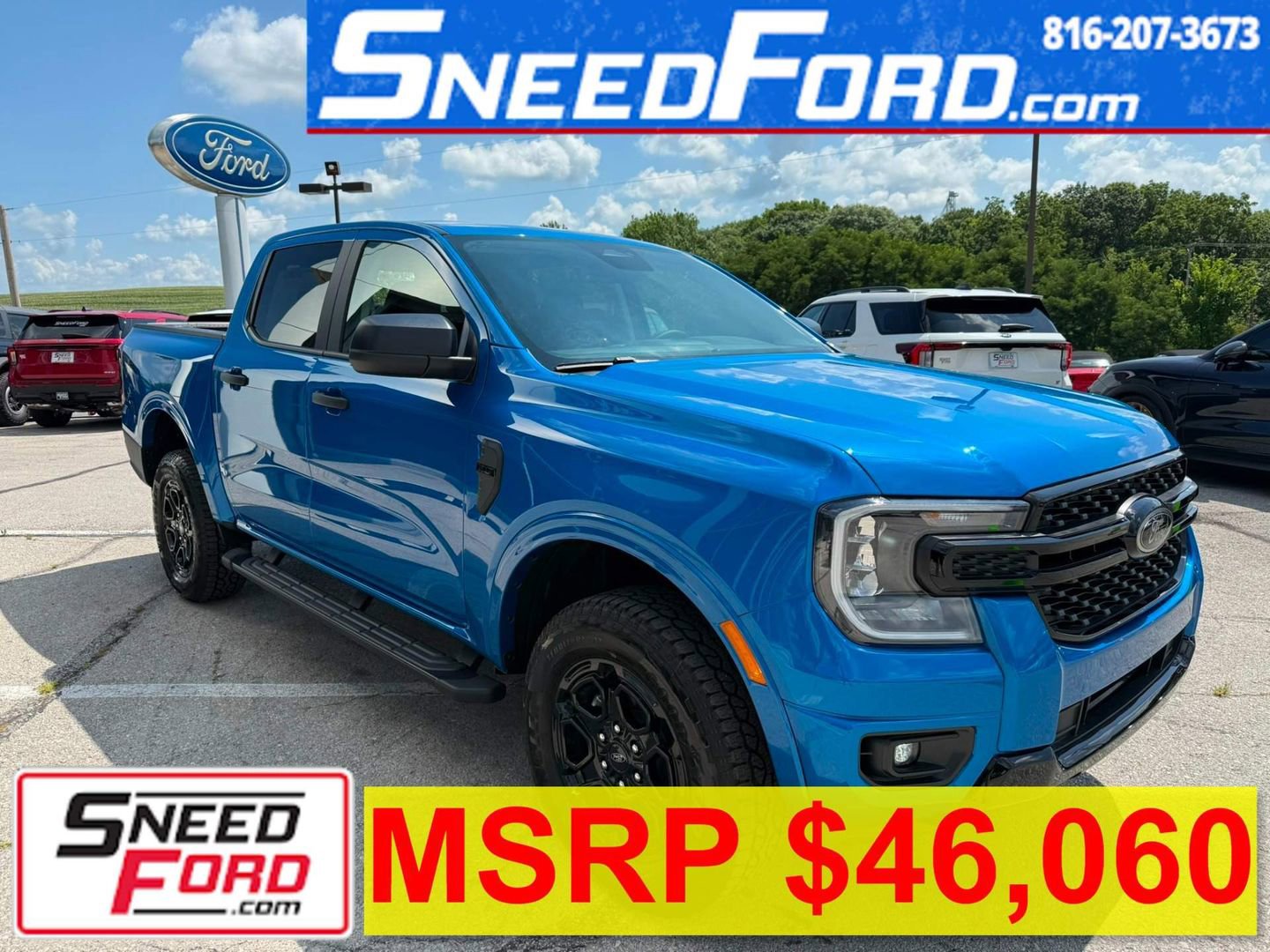 New 2025 Ford Ranger XLT w/ Equipment Group 301A High