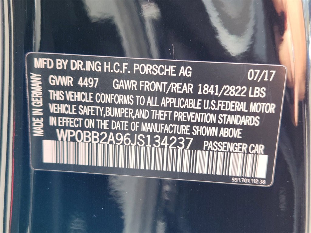 Used 2018 Porsche 911 Targa 4S image 33