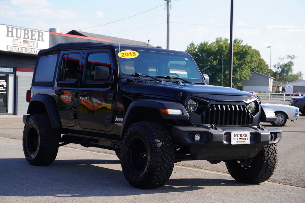 Used 2018 Jeep Wrangler Unlimited Sport image 9