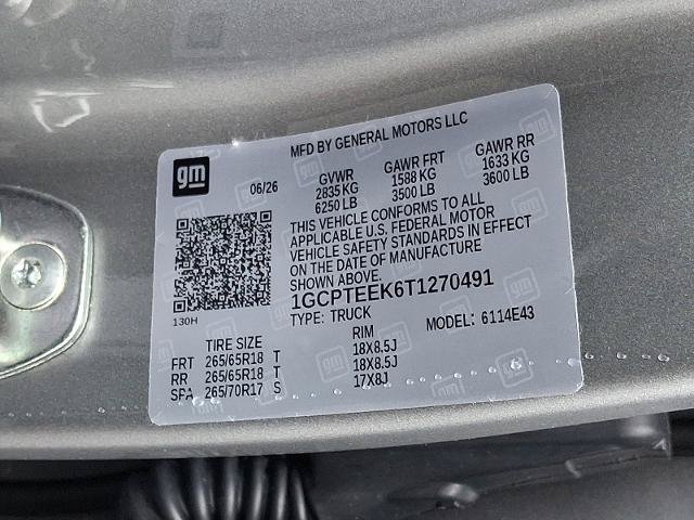 New 2026 Chevrolet Colorado Trail Boss AWD/4WD image 11