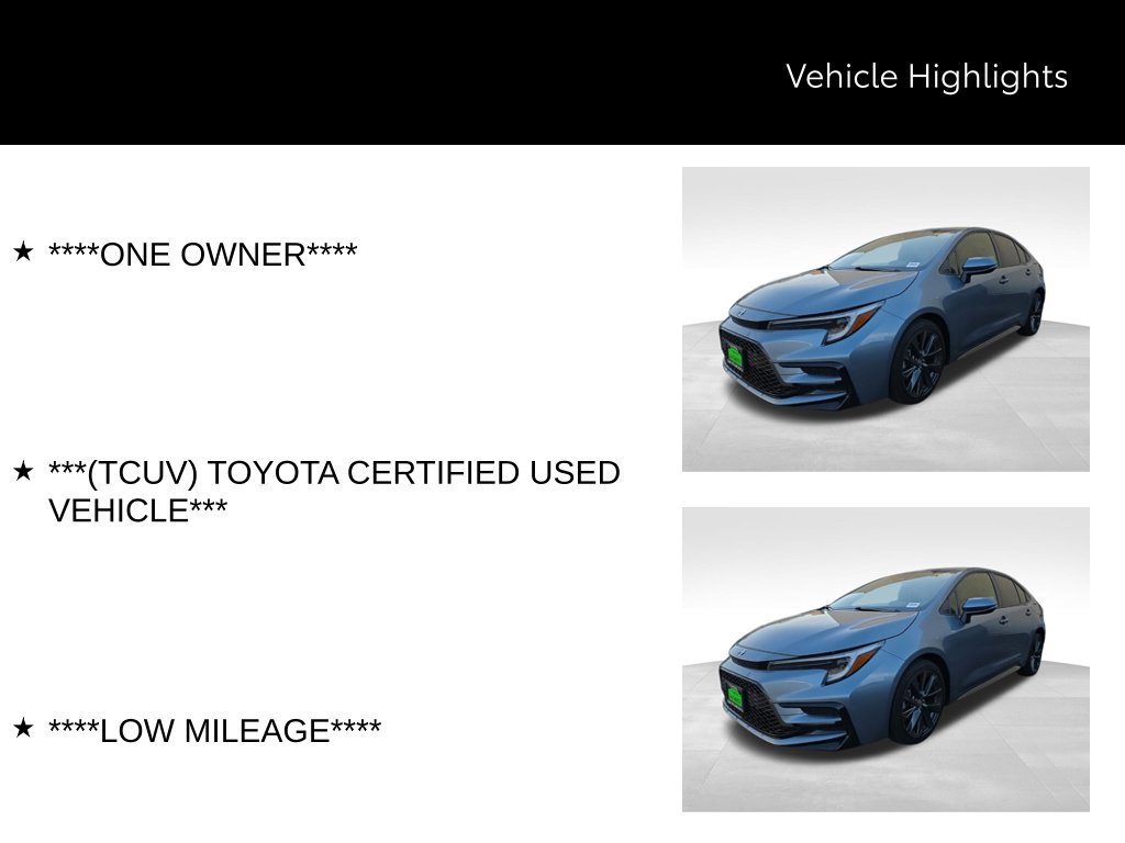 Certified 2024 Toyota Corolla XSE FWD image 6