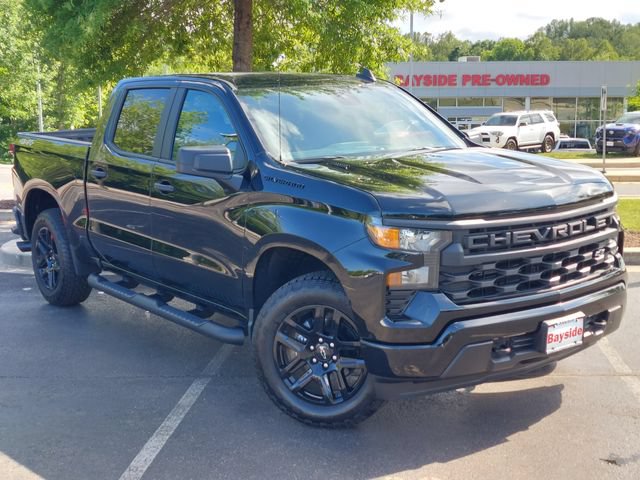 Used 2026 Chevrolet Silverado 1500 Custom w/ Turbomax Blackout Package AWD/4WD image 2