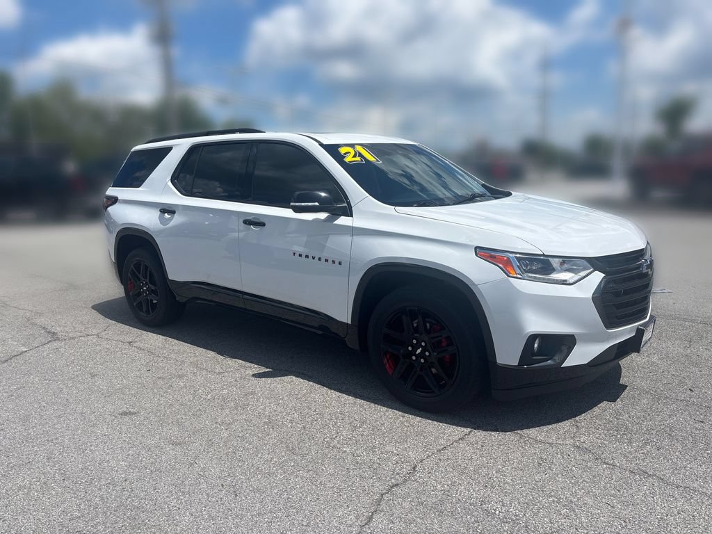 Used 2021 Chevrolet Traverse Premier w/ Redline Edition AWD/4WD image 11