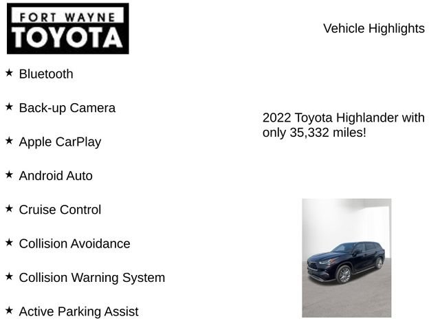 Used 2022 Toyota Highlander Platinum image 7