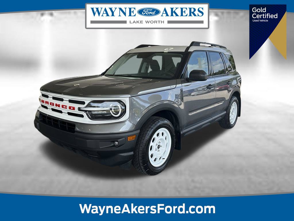 Certified 2023 Ford Bronco Sport Heritage