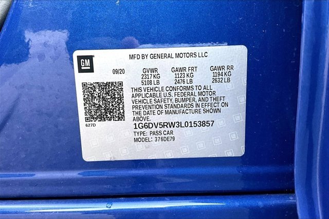 Used 2020 Cadillac CT5 V w/ Premium Package image 18