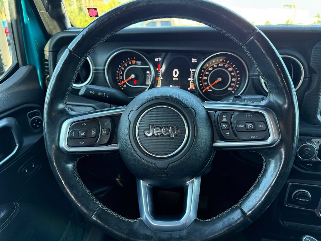 Used 2019 Jeep Wrangler Unlimited Sahara w/ Quick Order Package 24M Moab AWD/4WD image 14