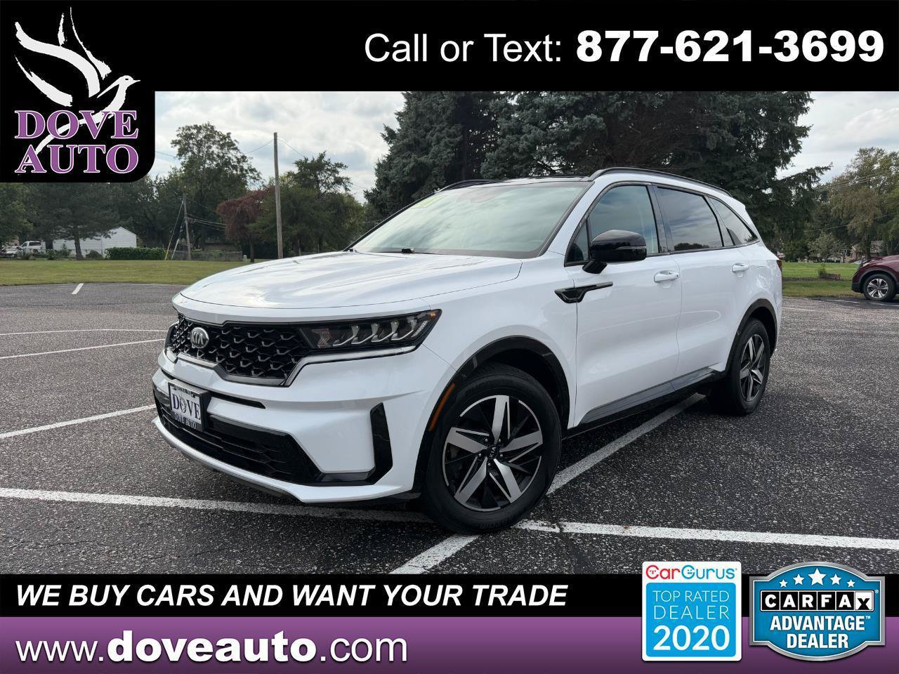 Used 2021 Kia Sorento S w/ Panoramic Sunroof Package