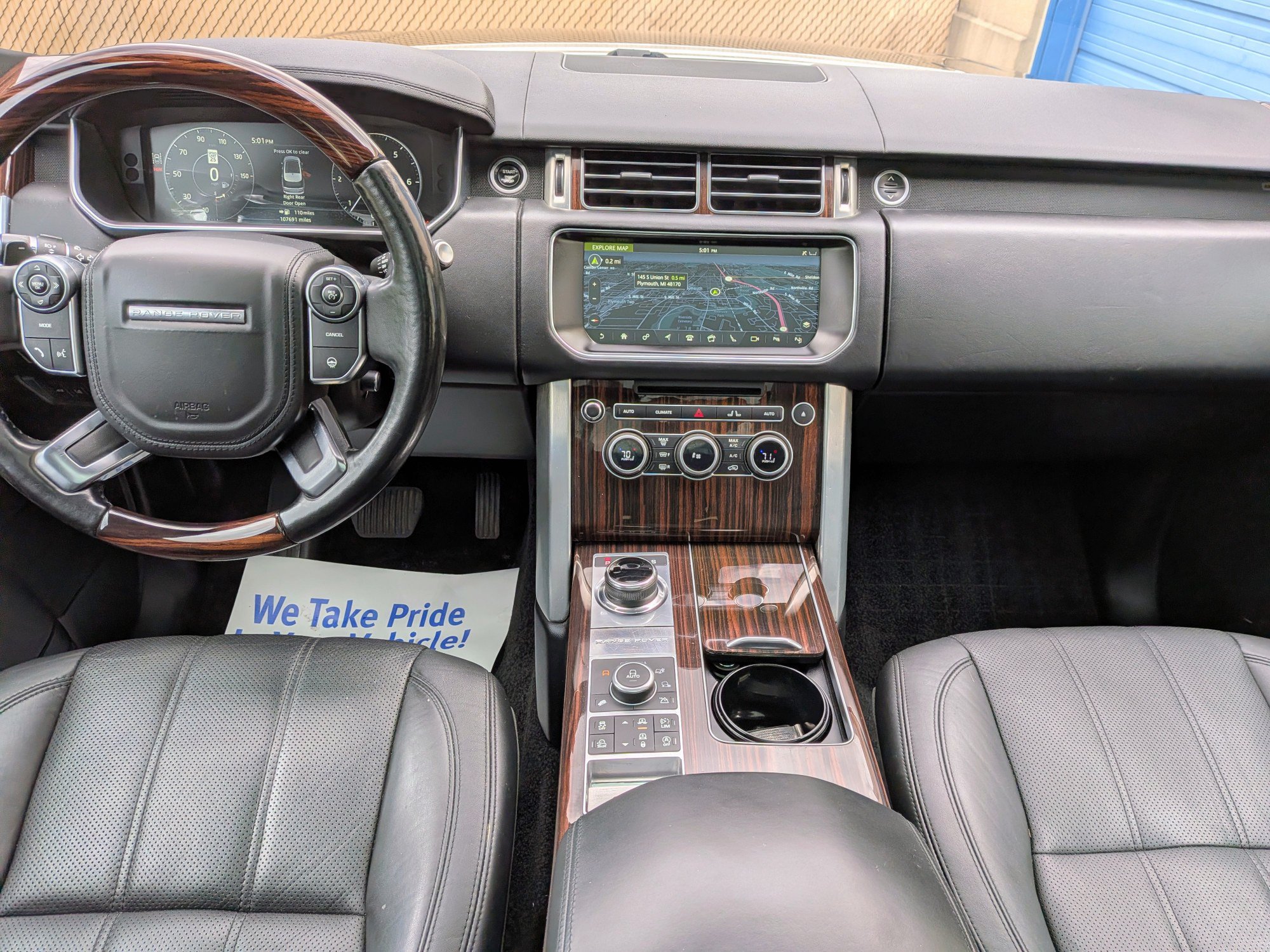 Used 2017 Land Rover Range Rover HSE AWD/4WD image 11