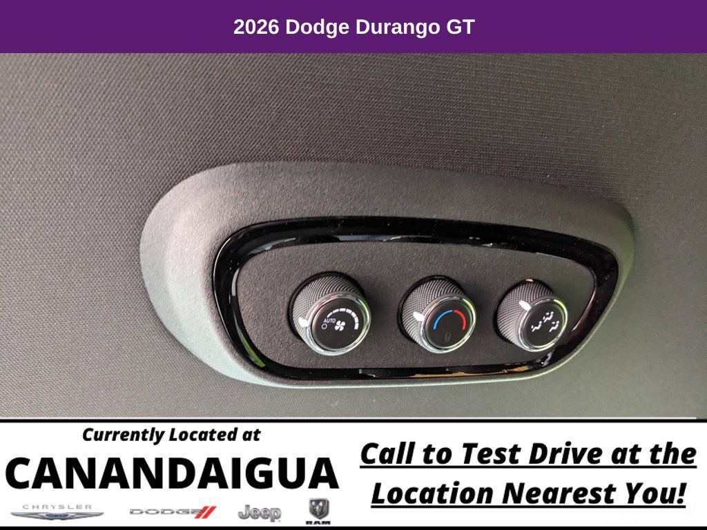 New 2026 Dodge Durango GT w/ Blacktop Package AWD/4WD image 17