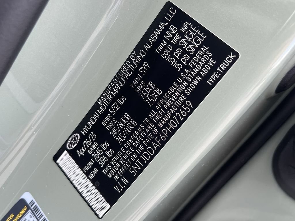 Certified 2023 Hyundai Santa Cruz SEL Premium image 31
