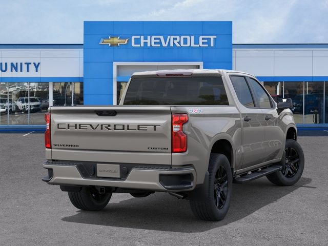 New 2026 Chevrolet Silverado 1500 Custom w/ LPO, Dark Essentials Package AWD/4WD image 6