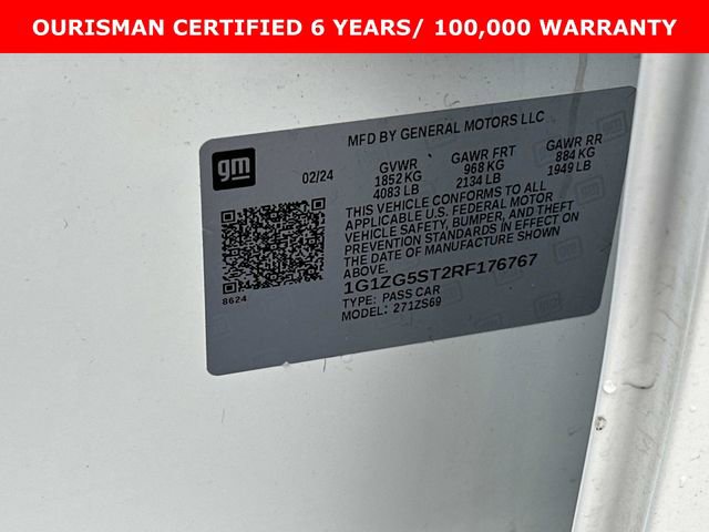 Certified 2024 Chevrolet Malibu RS w/ LPO, Floor Liner Package image 31