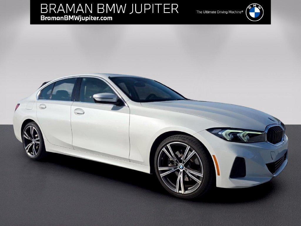 Certified 2024 BMW 330i Sedan w/ Convenience Package RWD image 1