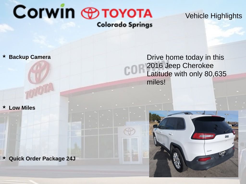 Used 2016 Jeep Cherokee Latitude image 6