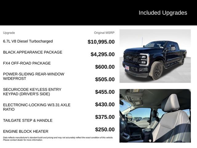 New 2026 Ford F250 Lariat w/ Black Appearance Package image 5