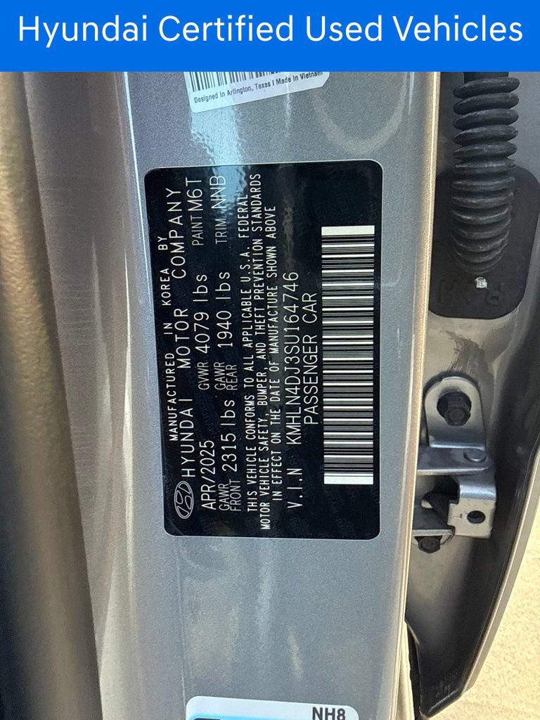 Used 2025 Hyundai Elantra Limited w/ Cargo Package FWD image 6