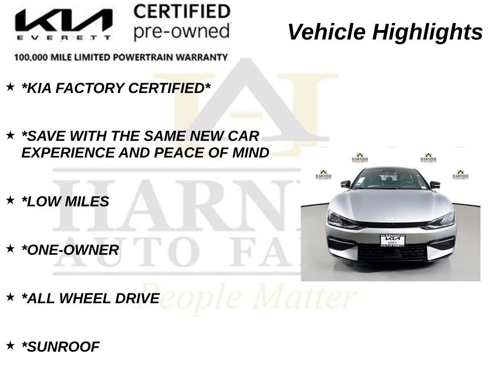 Certified 2023 Kia EV6 GT-Line w/ GT-Line White Seat Package AWD/4WD image 9