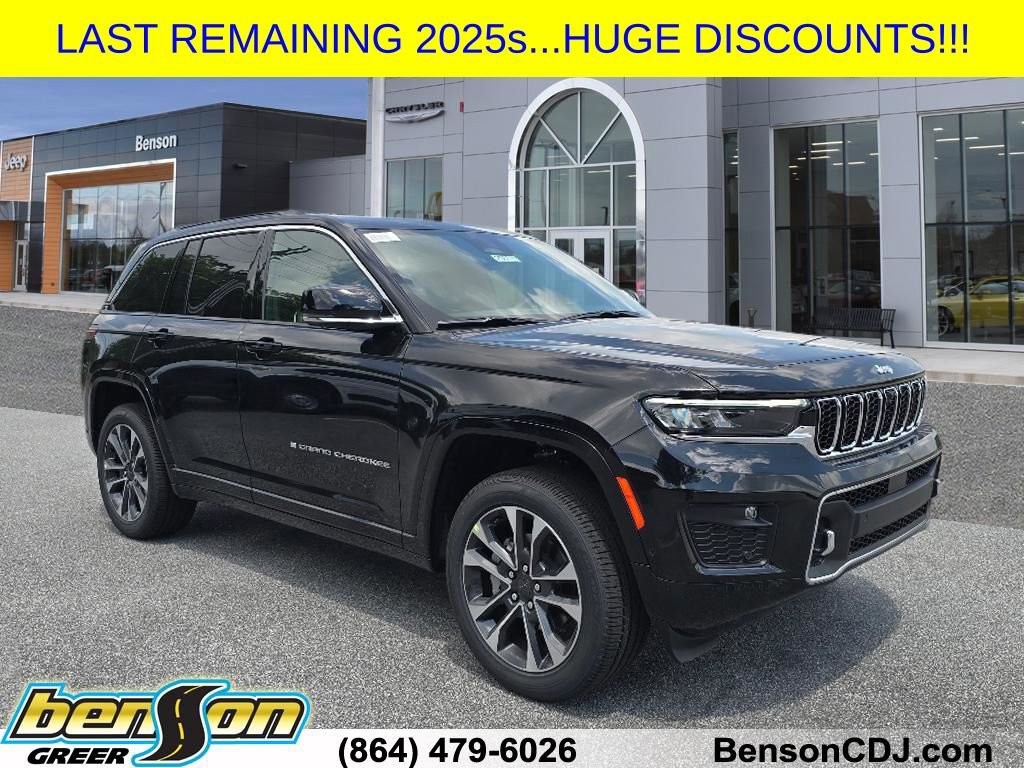New 2025 Jeep Grand Cherokee Overland w/ Adv Protech Group III
