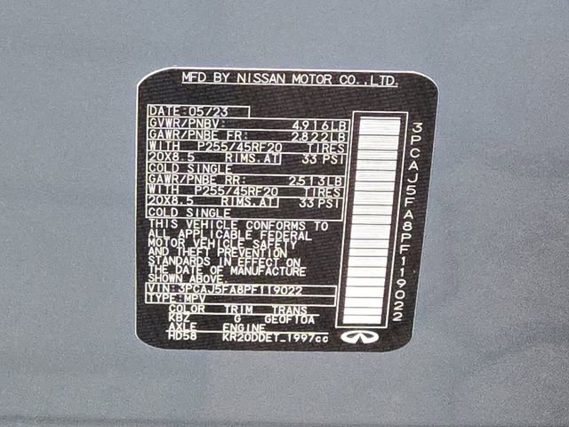 Used 2023 INFINITI QX50 Sport image 19