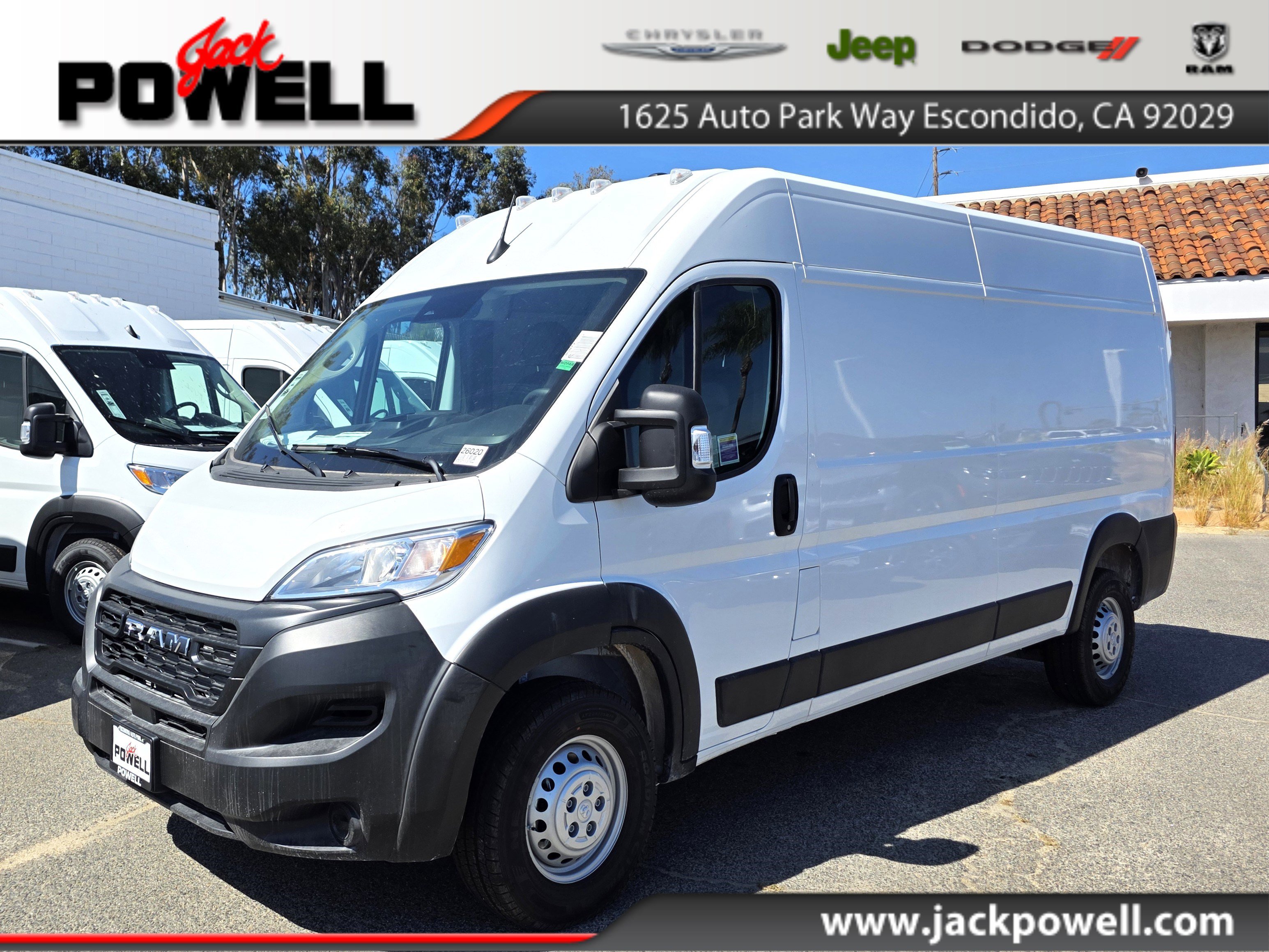 New 2026 RAM ProMaster 2500
