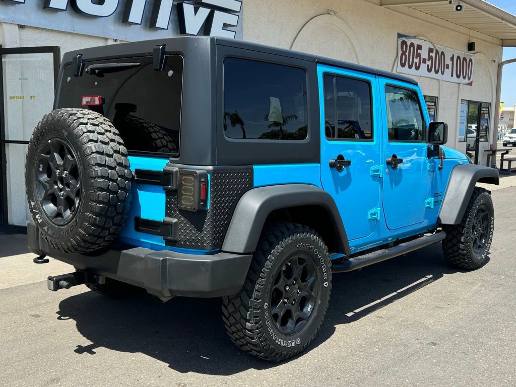 Used 2017 Jeep Wrangler Unlimited Sport w/ Quick Order Package 24S AWD/4WD image 4