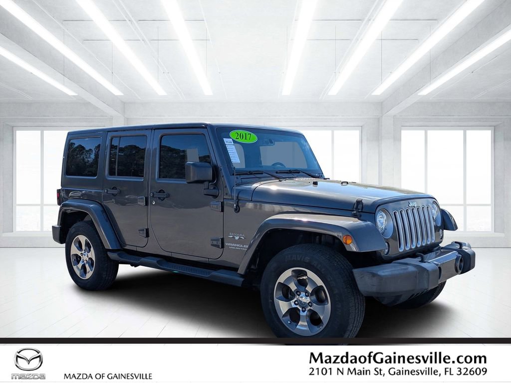 Used 2017 Jeep Wrangler Unlimited Sahara w/ Connectivity Group image 1