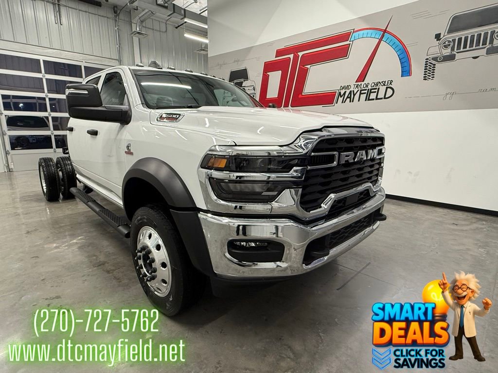 New 2026 RAM 5500 Tradesman w/ Chrome Appearance Group