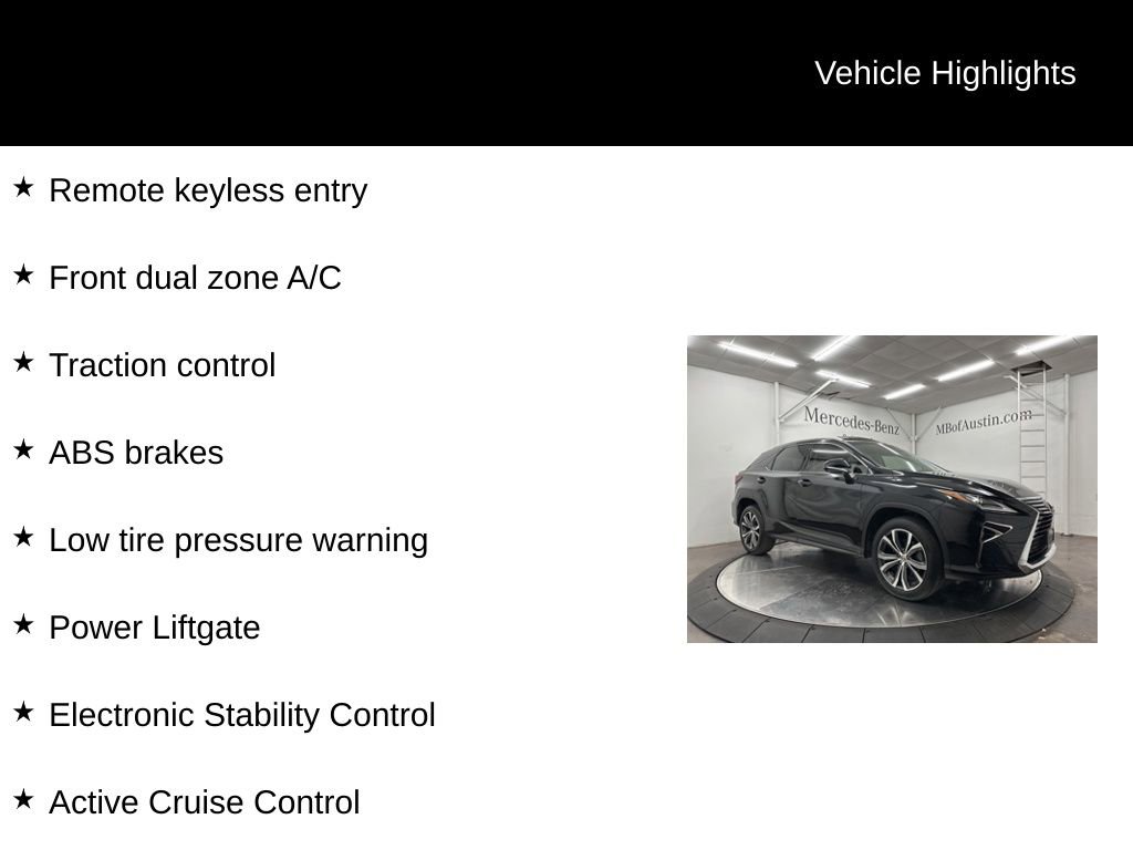 Used 2017 Lexus RX 350 FWD image 6